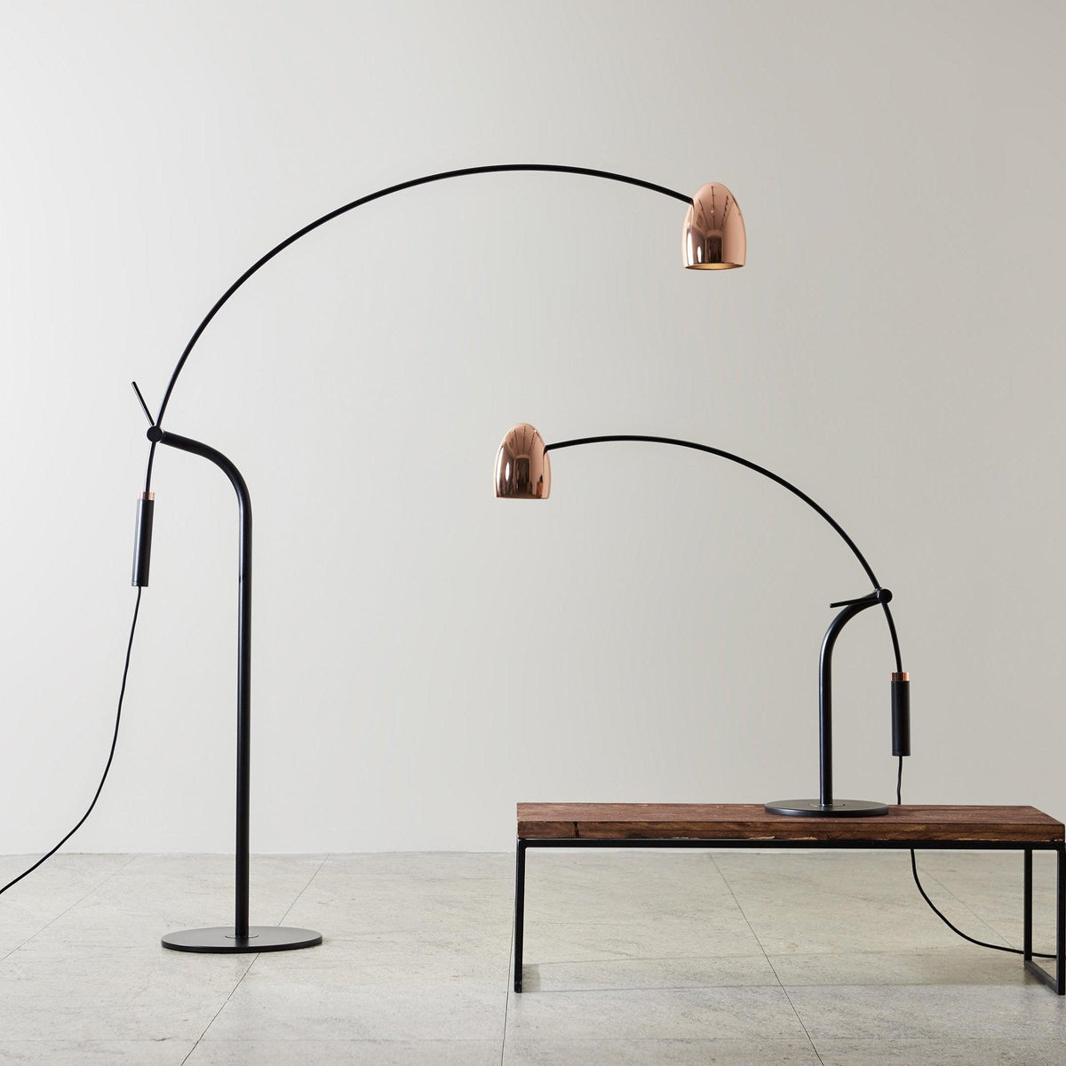 Arc Lampadaire LED Moderne