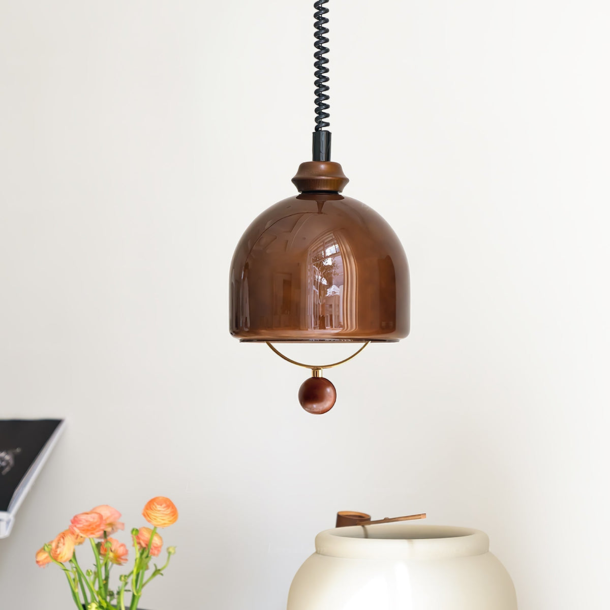 Yael Suspension Minimaliste en Bois