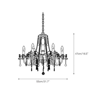 Cusoren Lustre Postmoderne De Luxe Céramique Rose