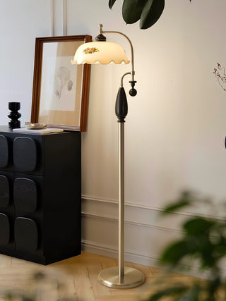 Volorel Lampadaire en Verre Vintage