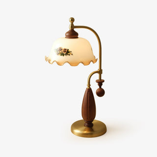 Sylorette Bois Vintage Lampe de Table