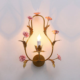 Orvara Applique Murale Créativité Céramique Florale