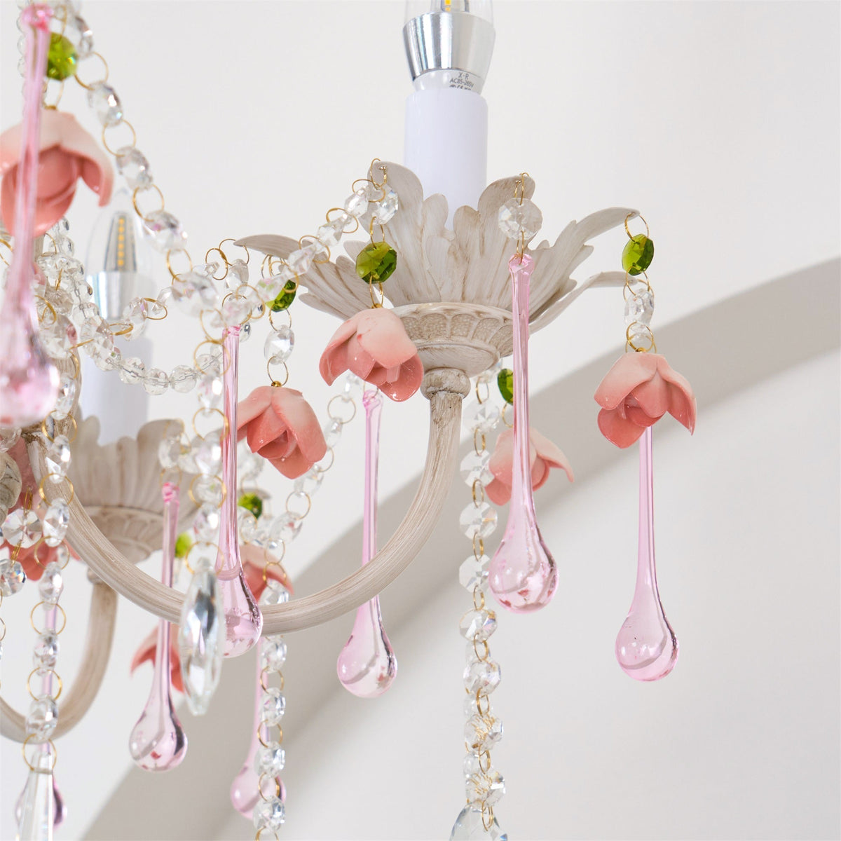 Cusoren Lustre Postmoderne De Luxe Céramique Rose