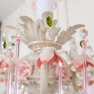 Cusoren Lustre Postmoderne De Luxe Céramique Rose