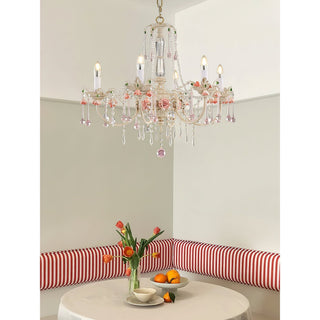 Cusoren Lustre Postmoderne De Luxe Céramique Rose