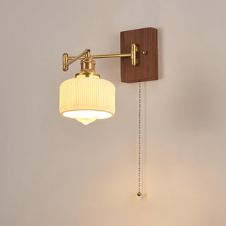 Avveleth Applique Murale Vintage Élégance Noyer