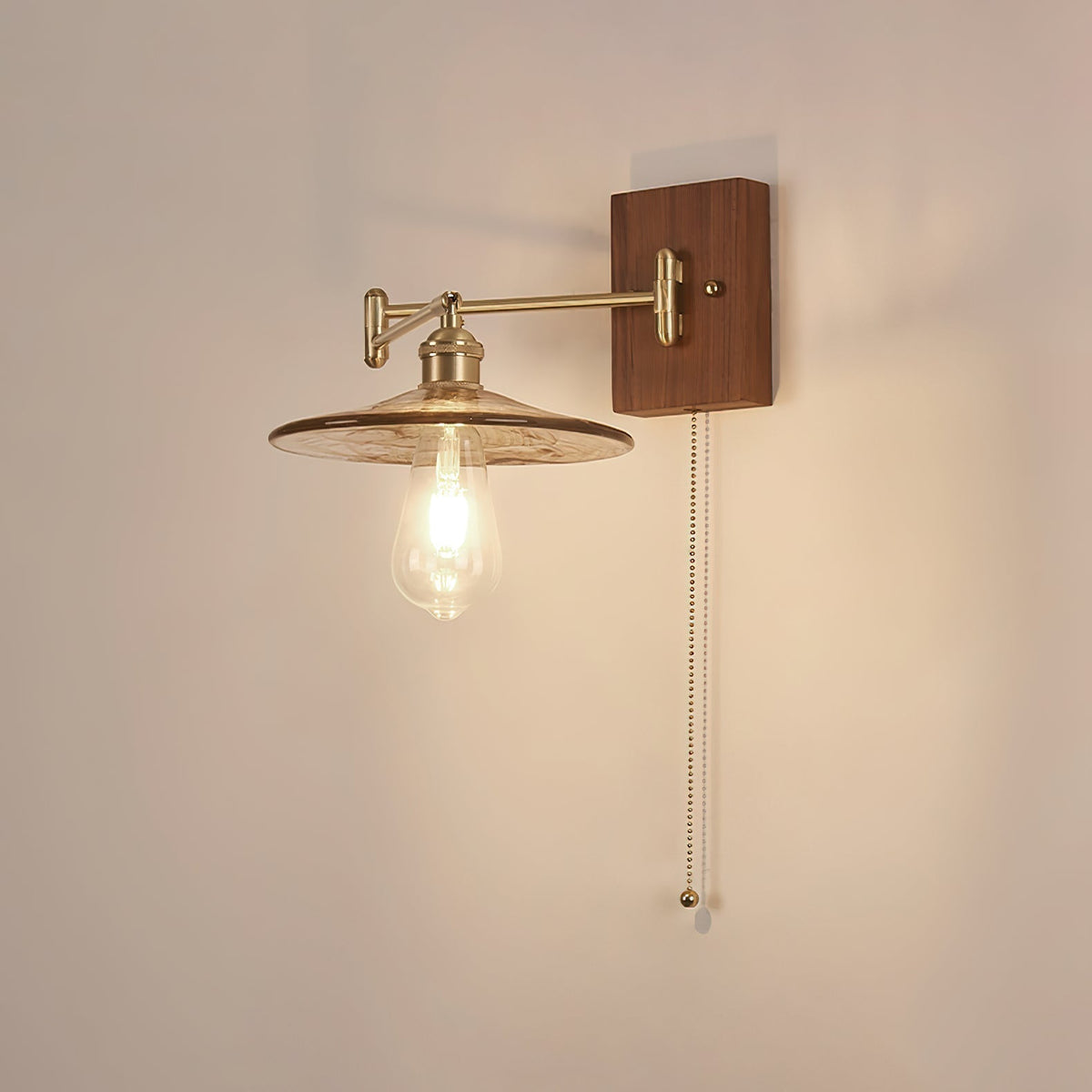 Iseleline Applique Murale Vintage Élégance Noyer