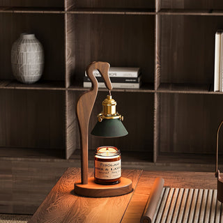 Cyn Lampe de Table Artistique Bois