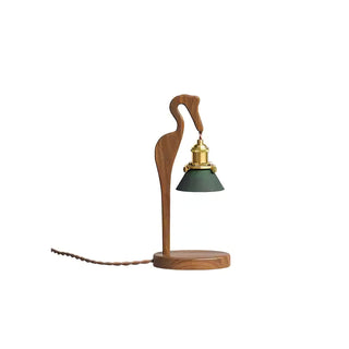 Cyn Lampe de Table Artistique Bois
