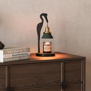 Cyn Lampe de Table Artistique Bois