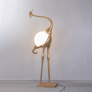 Uraearae Crane Shaped Applique Murale