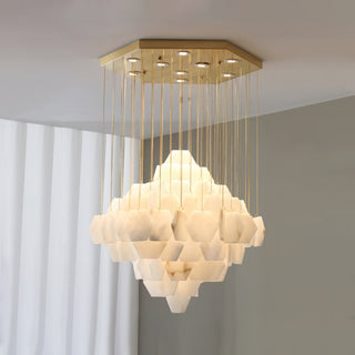 Aurelia Lustre de Luxe en Albâtre