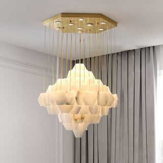 Aurelia Lustre de Luxe en Albâtre