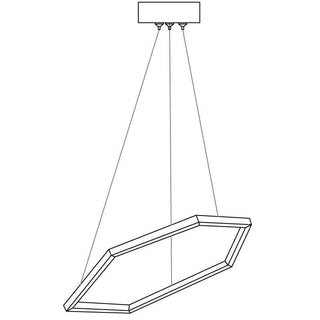 Ilira Lustre Moderne Minimaliste Métal Acrylique