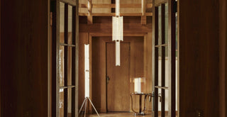 Hexagonal Glass Pendant Lamp-Neutral Decor
