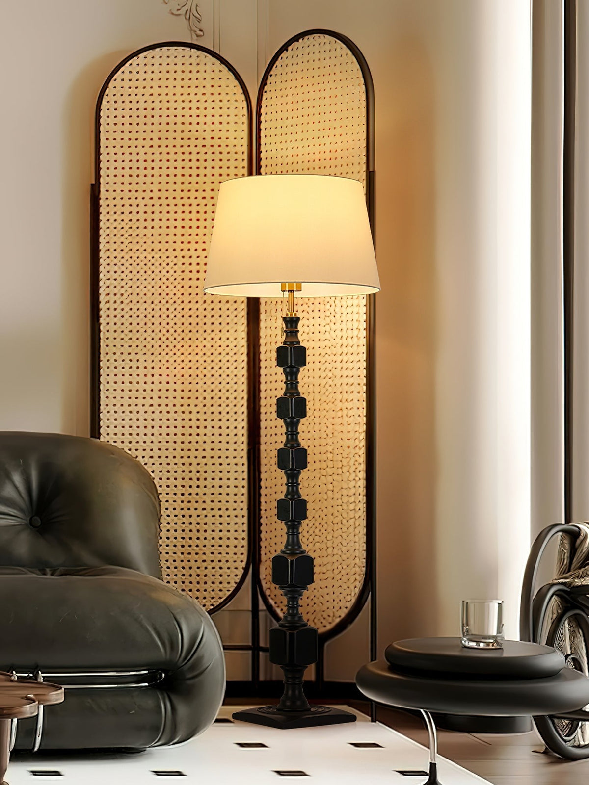 Sylarelle Lampadaire en Bois