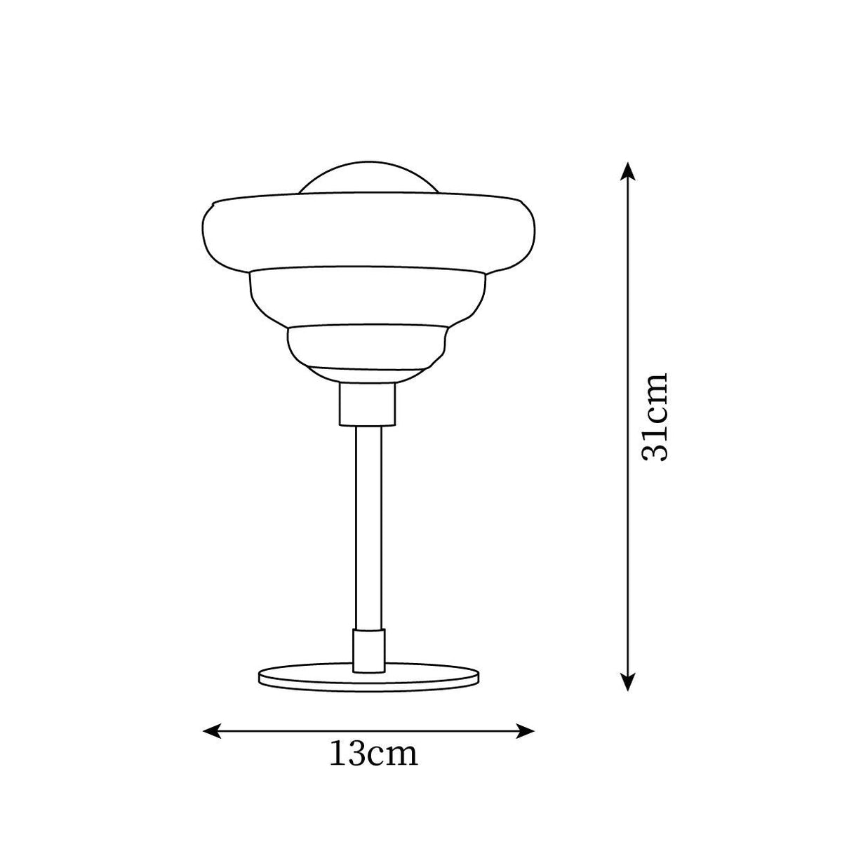 Oreloaine Lampe de Table