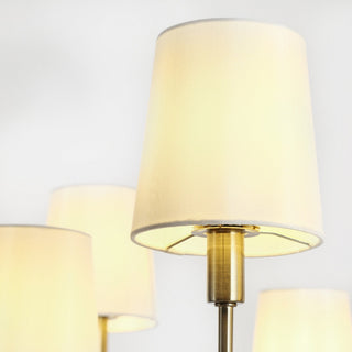 Nysilan Lustre Vintage Industriel Laiton Tissu