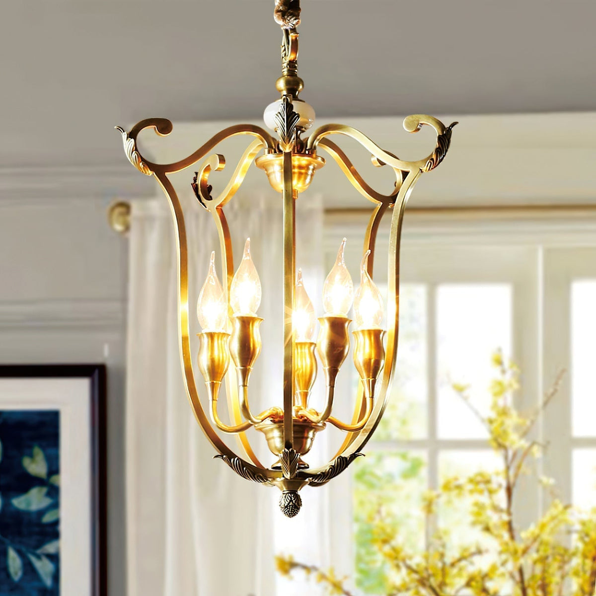 Caloren Suspension Créativité Individuelle Laiton Métal