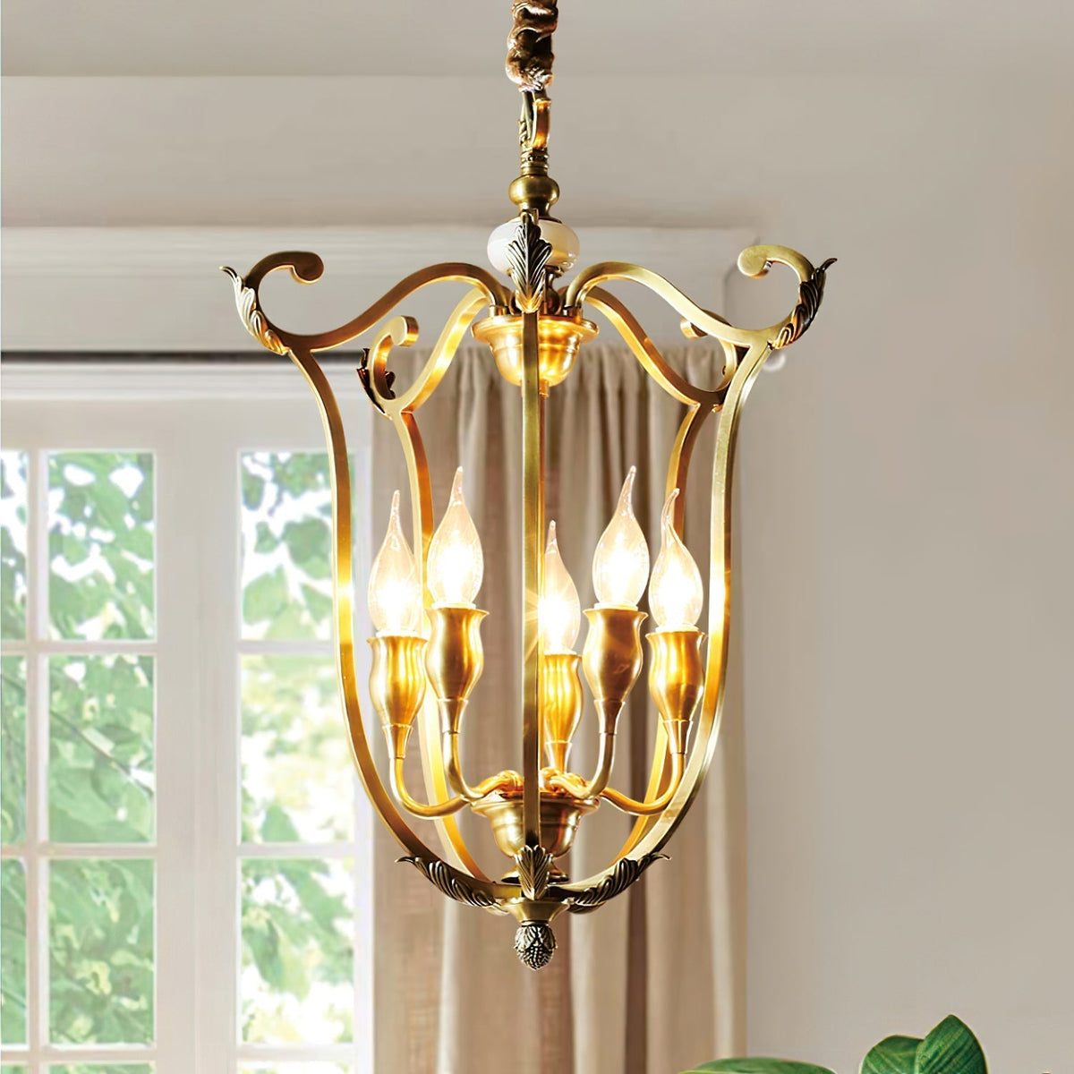 Caloren Suspension Créativité Individuelle Laiton Métal