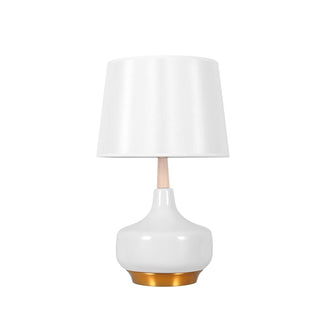 Lennon Minimalist Resin Table Lamp-Neutral Decor