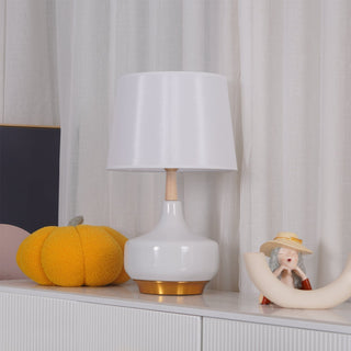 Lennon Minimalist Resin Table Lamp-Neutral Decor