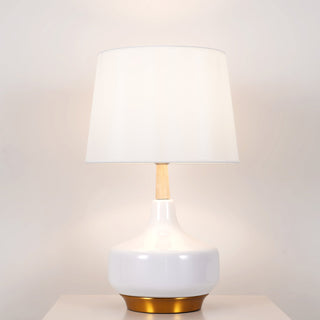 Lennon Minimalist Resin Table Lamp-Neutral Decor