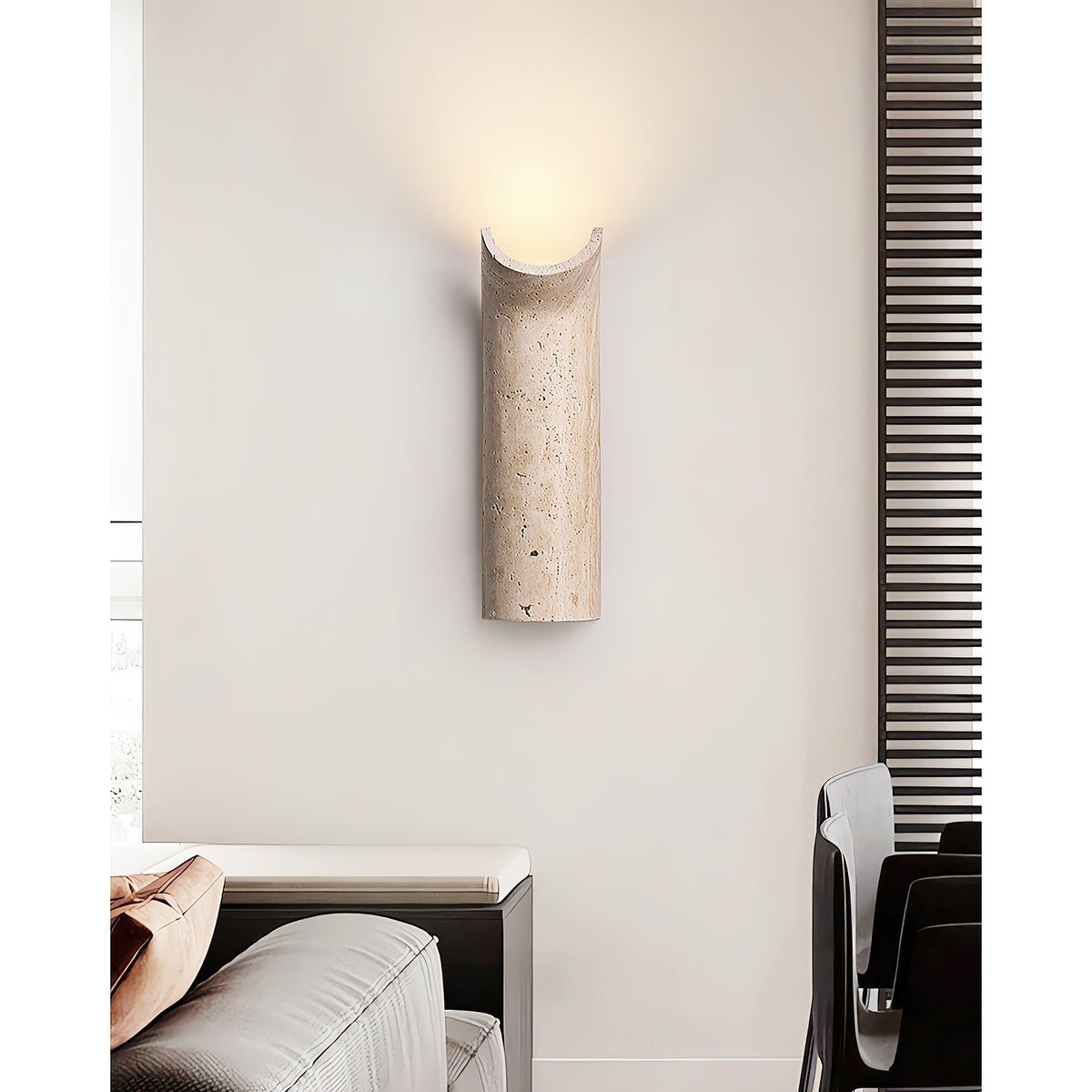 Cusolion Applique Murale Moderne Minimaliste Travertin