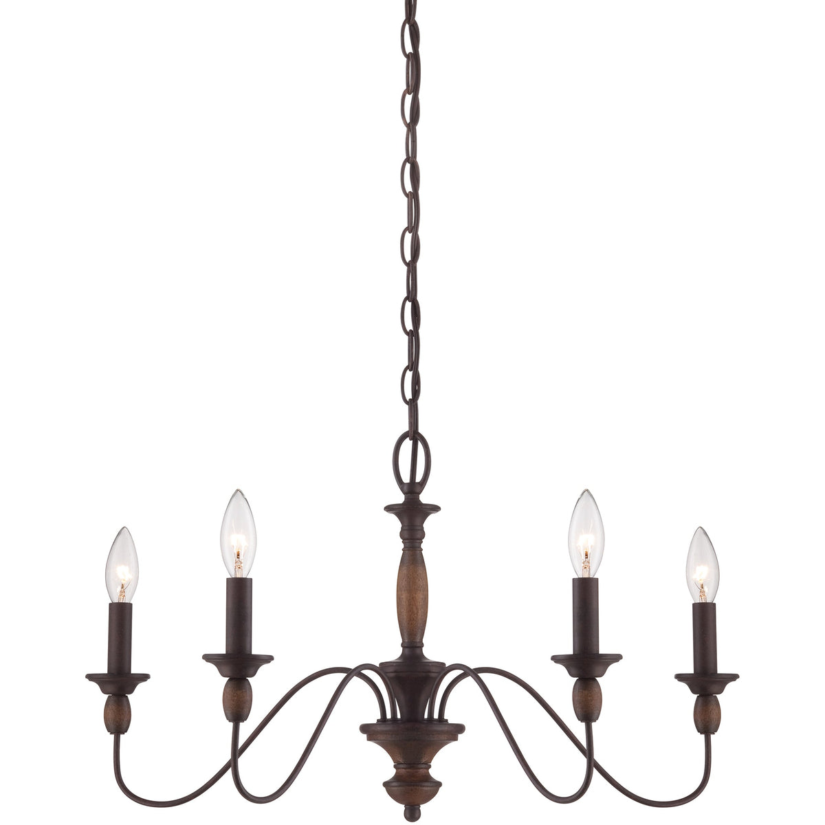 Cutheus Lustre Vintage Industriel Bois Métal