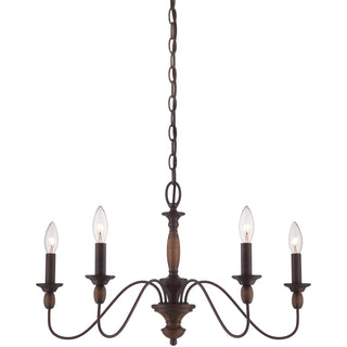 Cutheus Lustre Vintage Industriel Bois Métal
