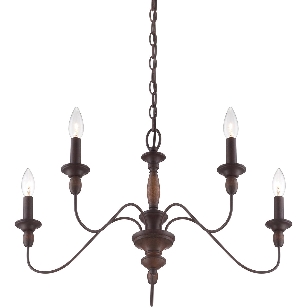 Cutheus Lustre Vintage Industriel Bois Métal
