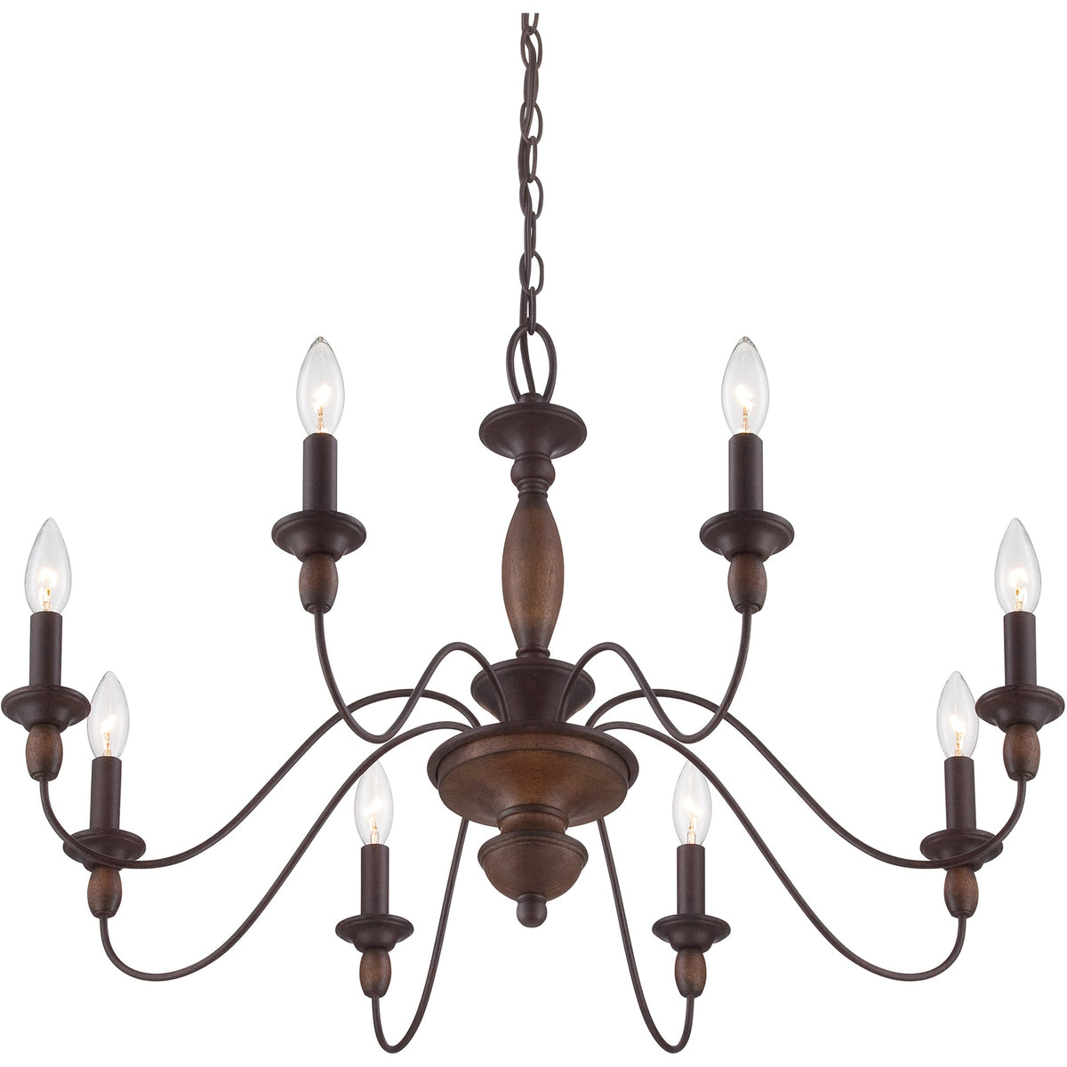 Cutheus Lustre Vintage Industriel Bois Métal