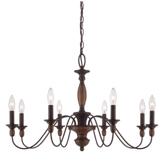 Cutheus Lustre Vintage Industriel Bois Métal