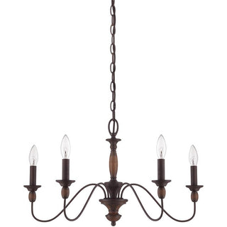 Cutheus Lustre Vintage Industriel Bois Métal