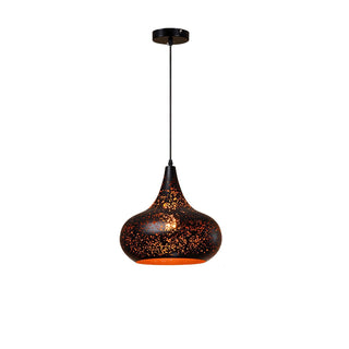 Solara Lampe à suspension creuse industrielle vintage