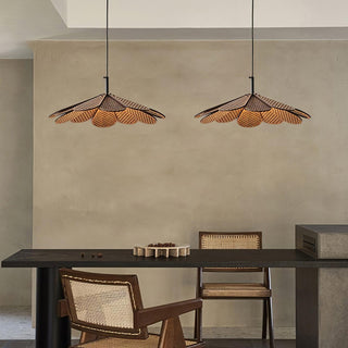 Zevarus Nordic Art Wabi-Sabi Bois Suspension Lumière