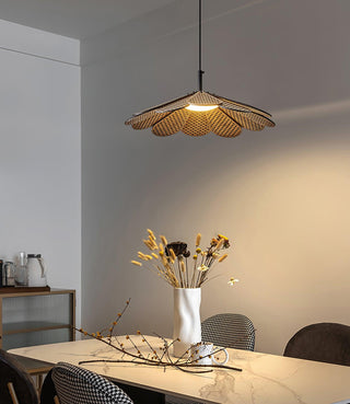 Zevarus Nordic Art Wabi-Sabi Bois Suspension Lumière
