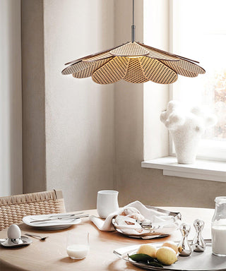 Zevarus Nordic Art Wabi-Sabi Bois Suspension Lumière