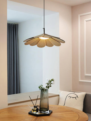 Zevarus Nordic Art Wabi-Sabi Bois Suspension Lumière