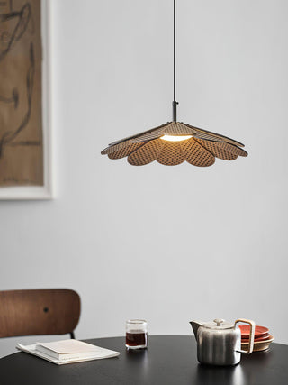 Zevarus Nordic Art Wabi-Sabi Bois Suspension Lumière