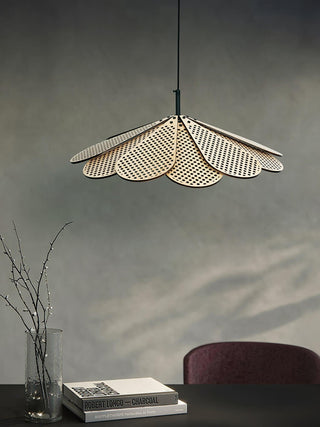 Zevarus Nordic Art Wabi-Sabi Bois Suspension Lumière