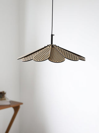 Zevarus Nordic Art Wabi-Sabi Bois Suspension Lumière