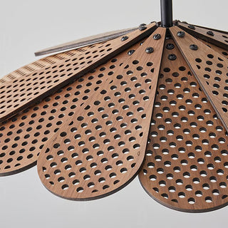 Zevarus Nordic Art Wabi-Sabi Bois Suspension Lumière