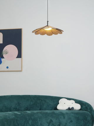 Zevarus Nordic Art Wabi-Sabi Bois Suspension Lumière