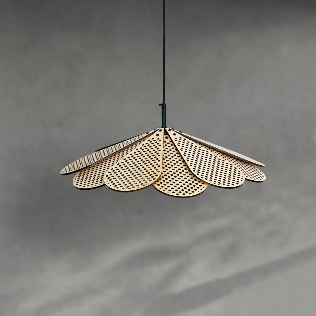 Zevarus Nordic Art Wabi-Sabi Bois Suspension Lumière