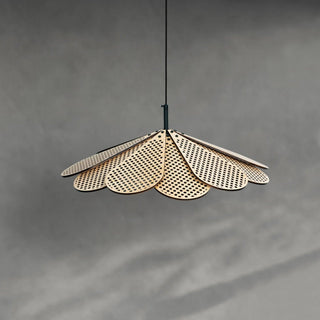 Zevarus Nordic Art Wabi-Sabi Bois Suspension Lumière
