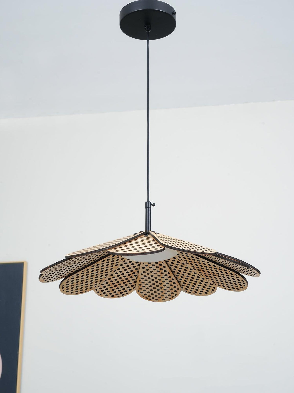 Zevarus Nordic Art Wabi-Sabi Bois Suspension Lumière
