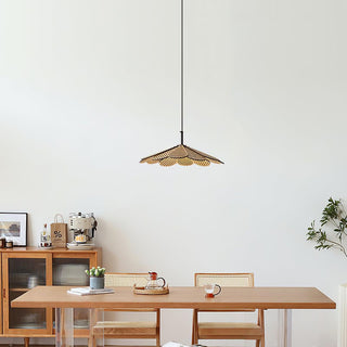 Zevarus Nordic Art Wabi-Sabi Bois Suspension Lumière