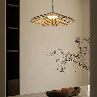 Zevarus Nordic Art Wabi-Sabi Bois Suspension Lumière