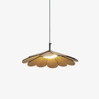 Zevarus Nordic Art Wabi-Sabi Bois Suspension Lumière